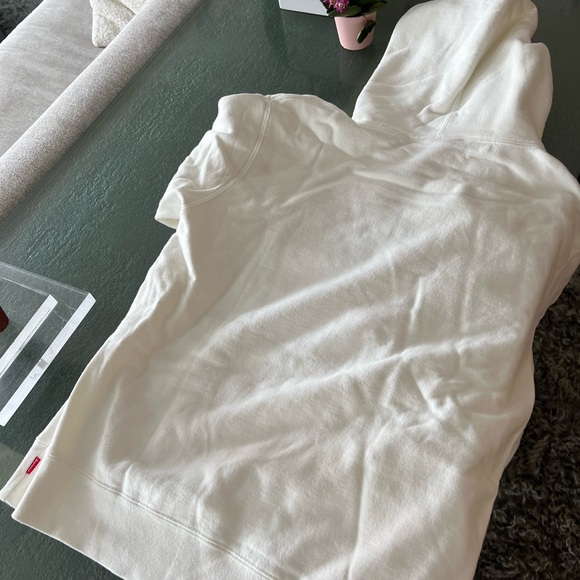 Supreme x Antihero Hoodie size medium - atmosphere urine WHITE color hoodie - Picture 7 of 8